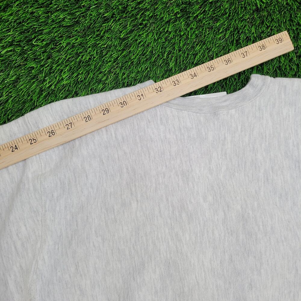 Vintage BAX Athletic Sweatshirt Women Large 23x23 Boxy Baggy - Picture 3 of 14